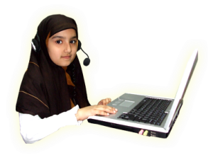 Girl Reciting Quran